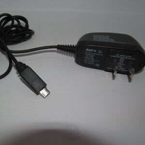 Sanyo Micro USB Phone Universal Charger Adapter SCP-17ADT AC 0.1A DC 5.0 800mA